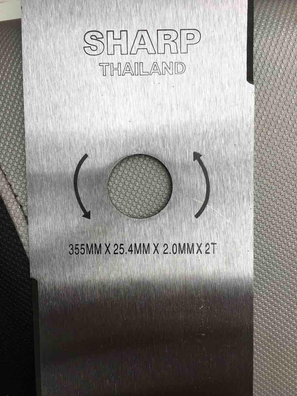 Lưỡi máy cắt cỏ Sharp thái lan dày đẹp