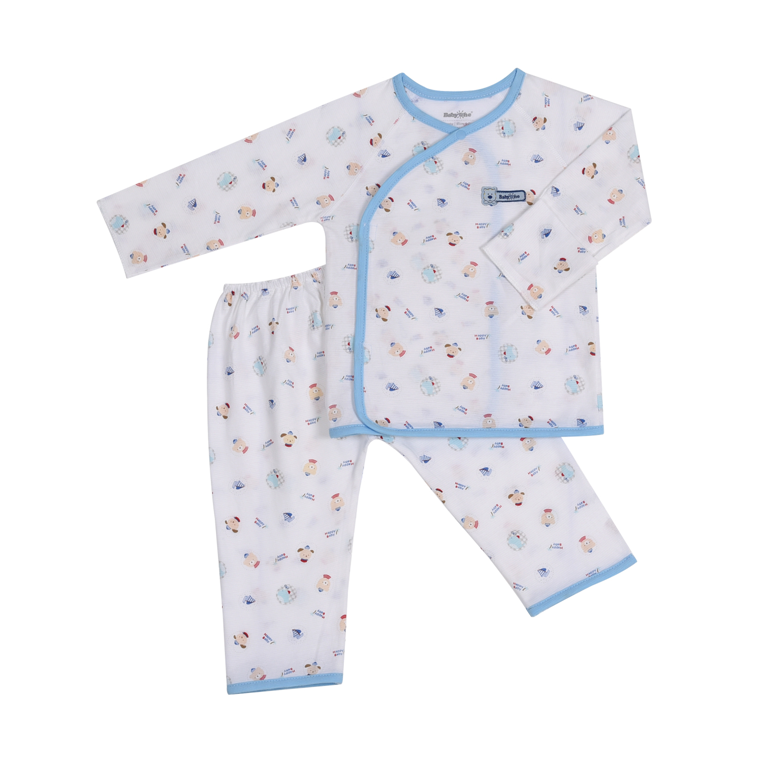 Bộ quần áo sơ sinh BabyOne BA0928 - HELLO BB