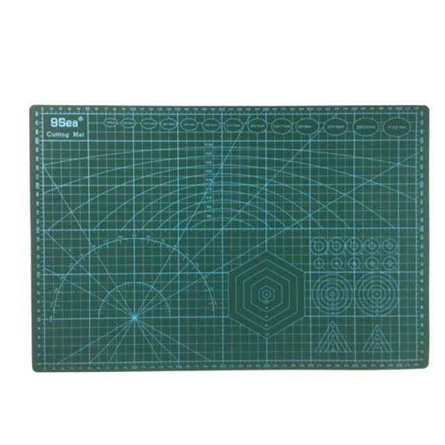 Bảng kê cắt kỹ thuật tự liền dẻo A3 Cutting Mat thủ công