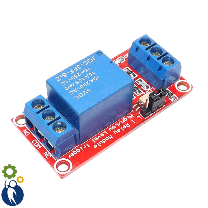 Module relay 5v 1 kênh có opto cách ly kích mức cao - thấp