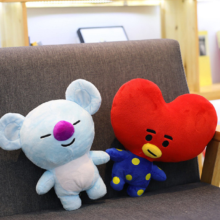 gấu bông BTS BT 21-đầy đủ các thành viên
