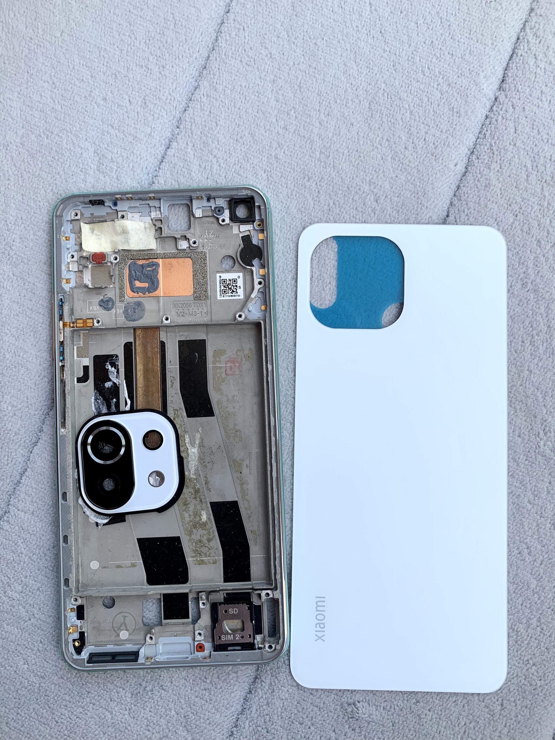 Bộ vỏ Xiaomi Mi 11 lite mới