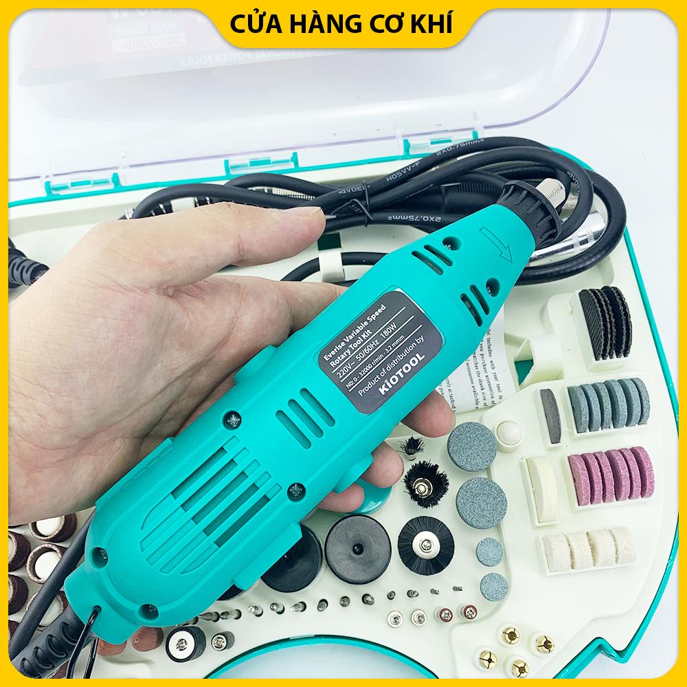 Bộ Máy Khoan Mài khuôn Khắc mini Đa Năng 100 chi tiết 6 tốc độ