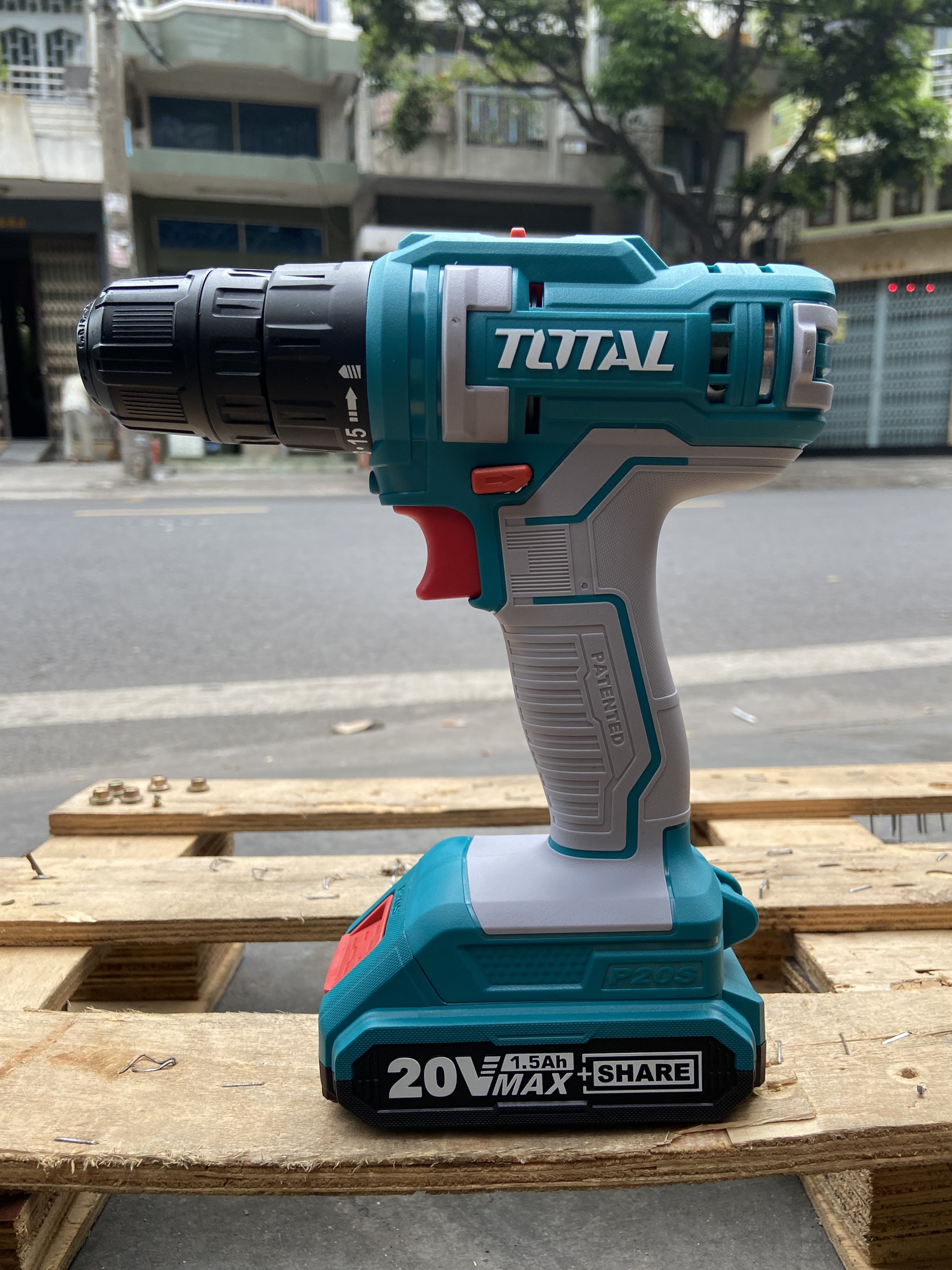 Máy khoan dùng pin PS20S (nâng cấp từ TDLI20011) TOTAL TDLI20051