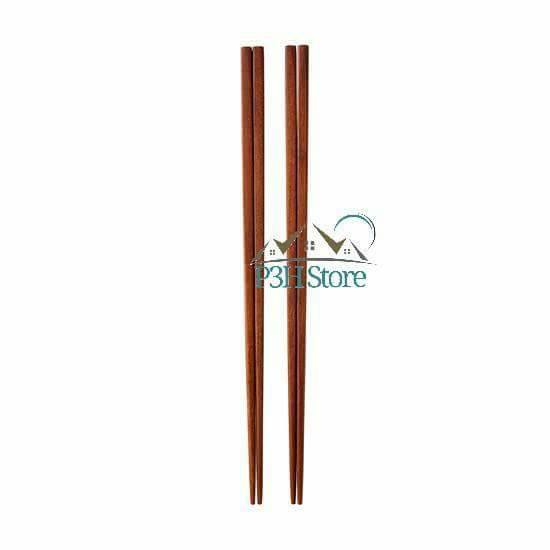 Bộ 2 đôi đũa chiên f00093 bằng gỗ rose wood 33cm