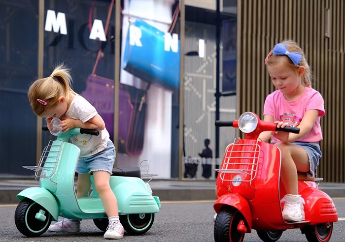 [Giao nhanh HCM] Xe máy điện vespa cho bé 6288S
