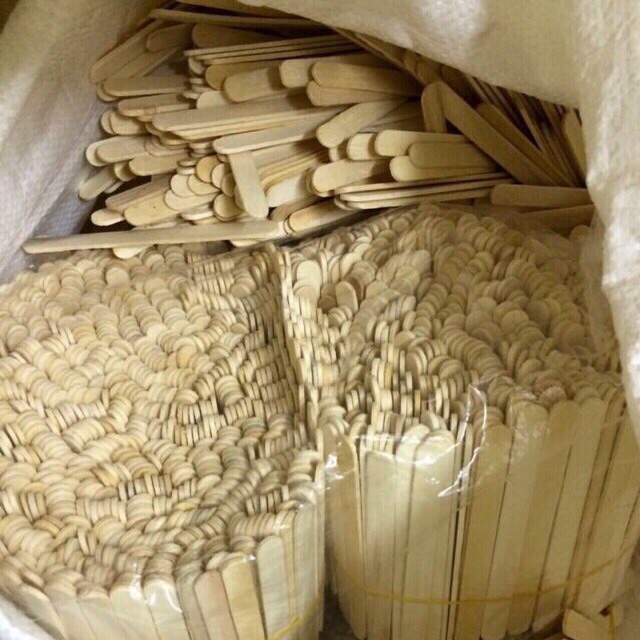 [0.5 -1kg] Que kem gỗ - que đè lưỡi - que làm nhà