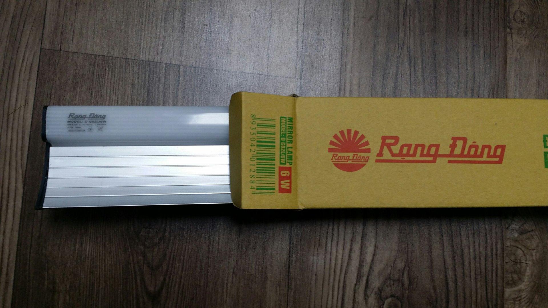 Đèn chiếu gương / soi tranh Model: D G02L/6W Rạng Đông 0,6m