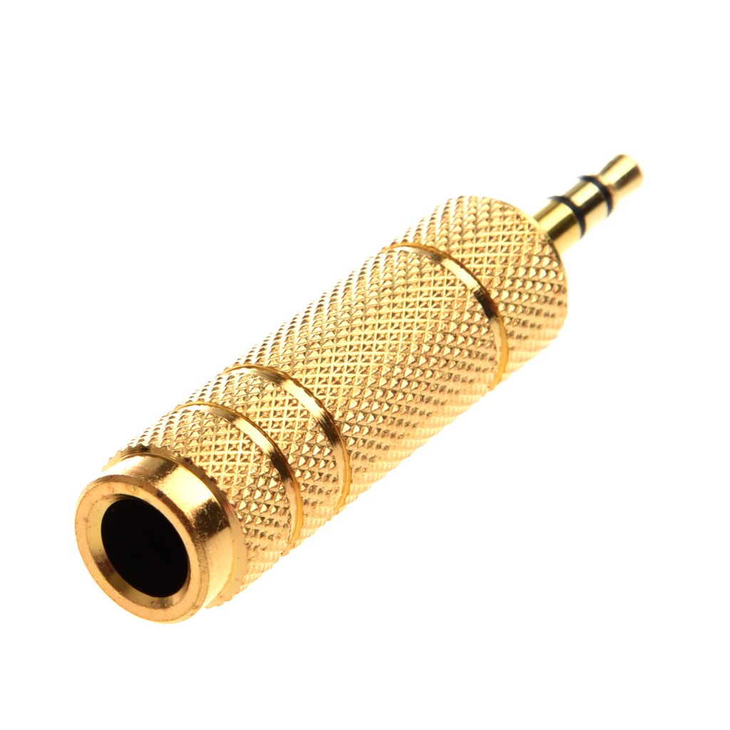 Jack chuyển 3.5mm ra Jack 6ly stereo ( đầu mạ vàng )