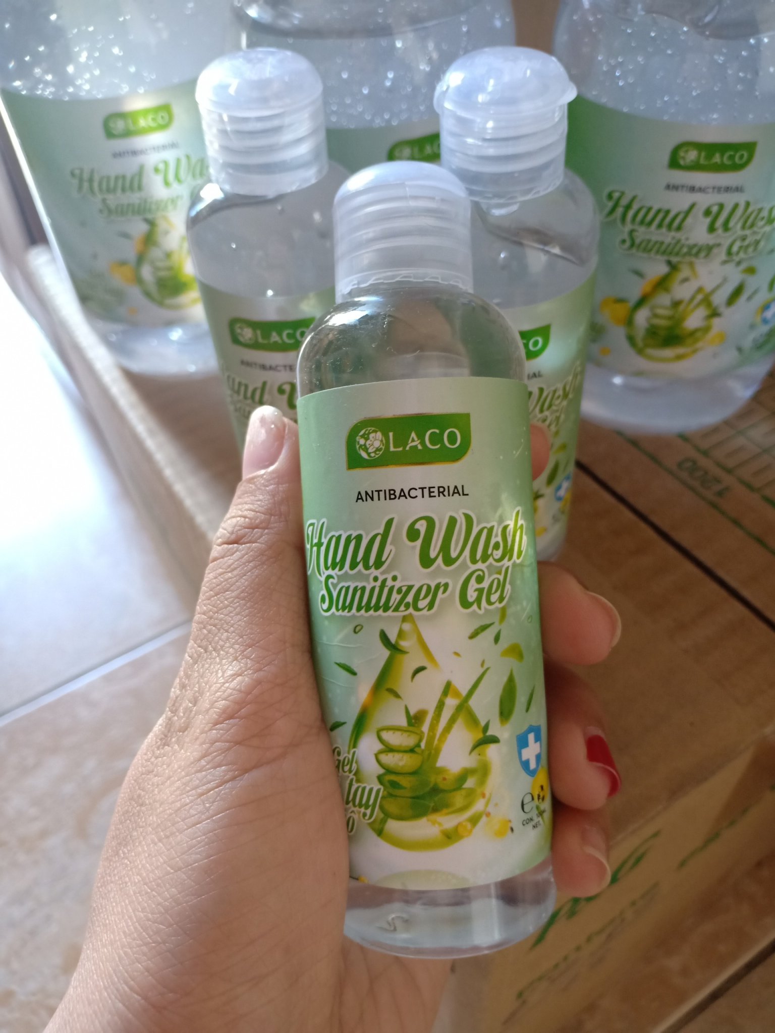 Gel rửa tay khô Laco sát khuẩn 100ml