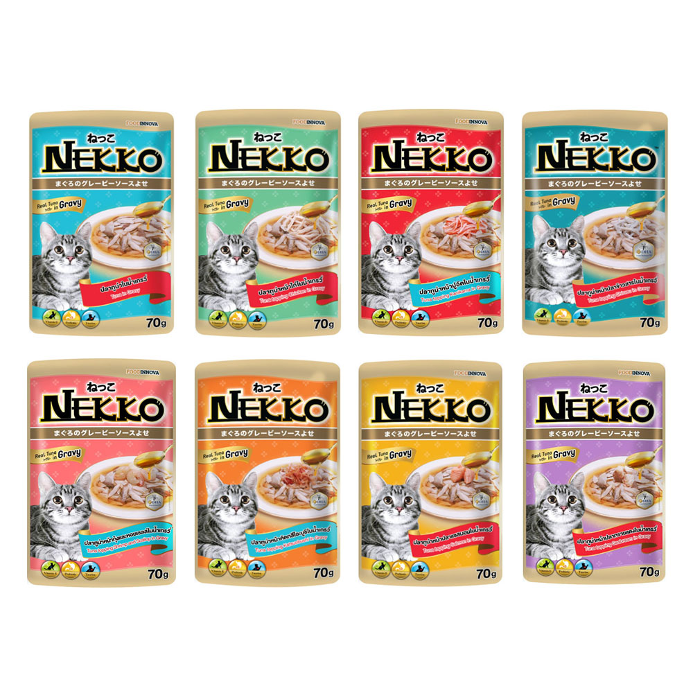 [ pate ] Pate Nekko Gravy 70g ( dạng sốt ) - thơm ngon cho mèo
