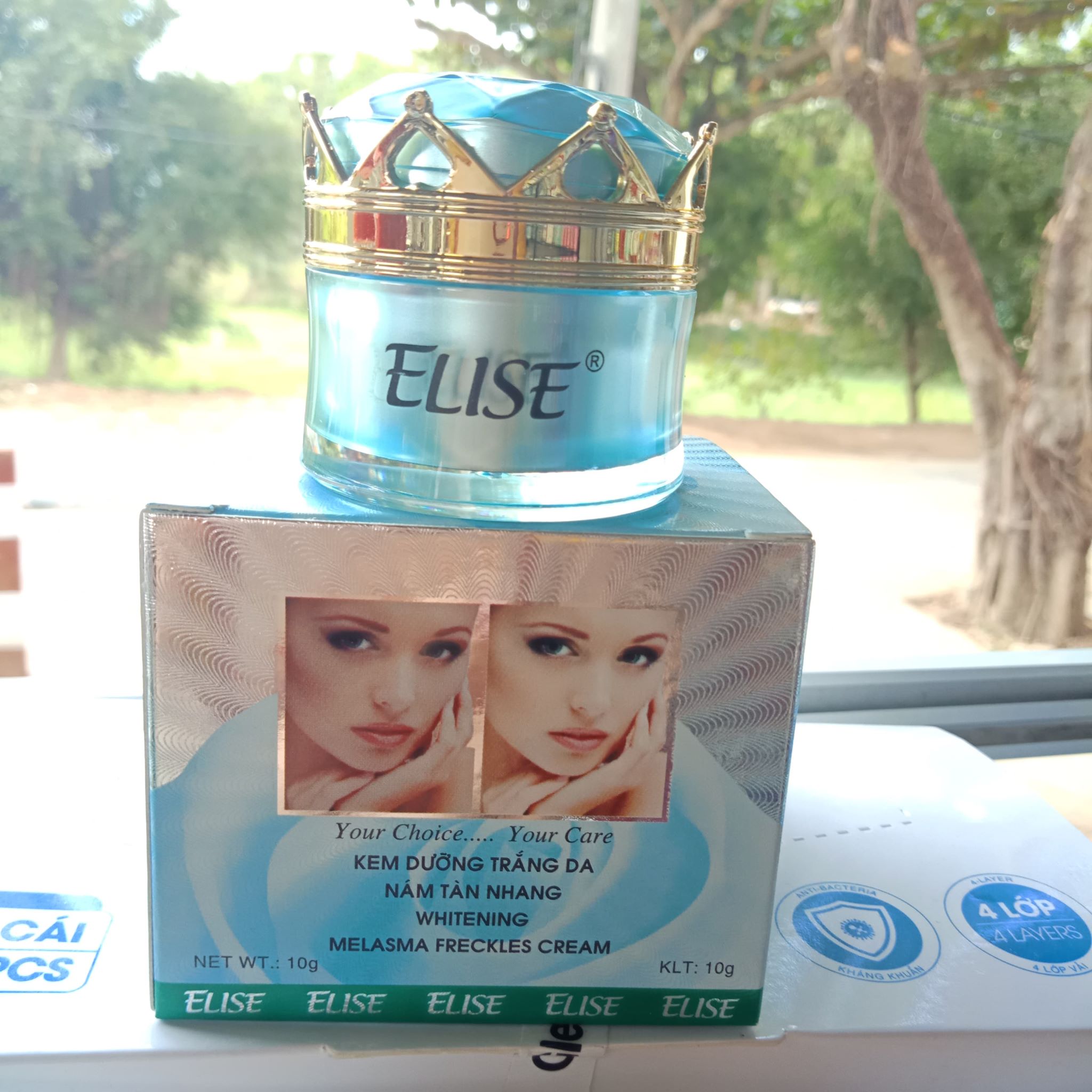 Kem elise trắng da,ngừa nám,tàn nhang 10g E1