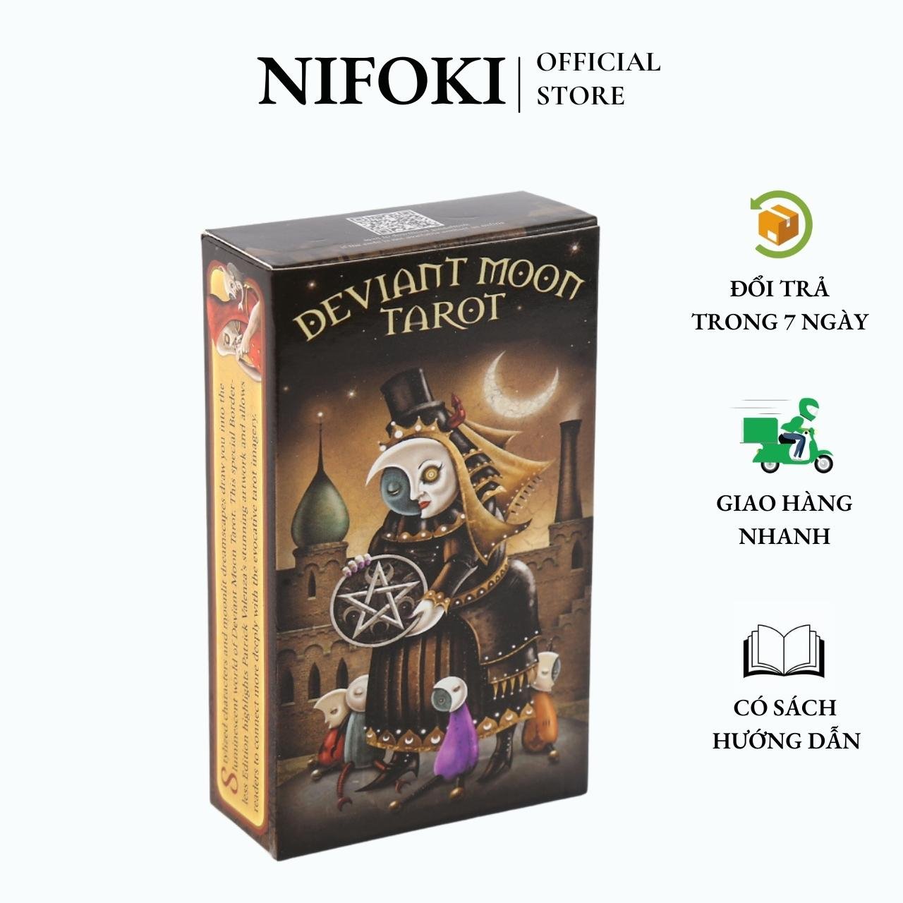 Bộ Bài Deviant Moon Tarot Size Gốc