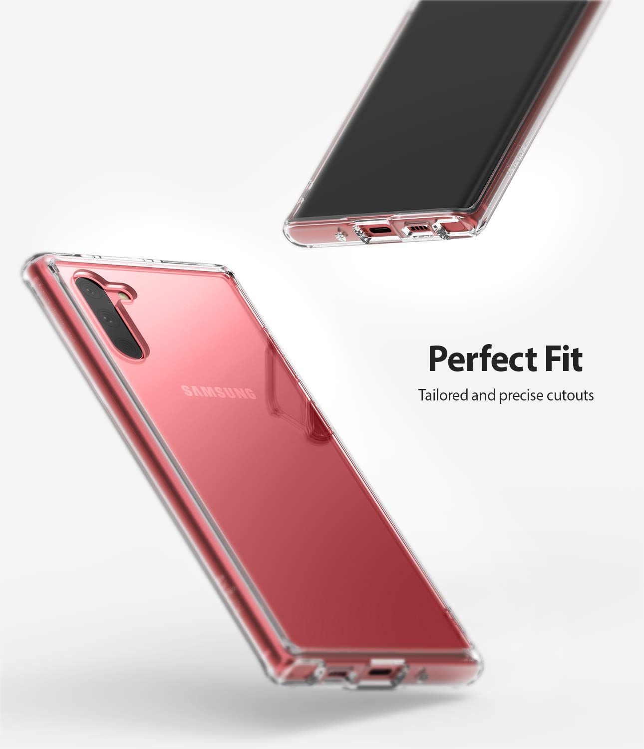 Ốp lưng Galaxy Note 10 Ringke Fusion (Ringke Fusion for Galaxy Note 10 Case) Hàn Quốc