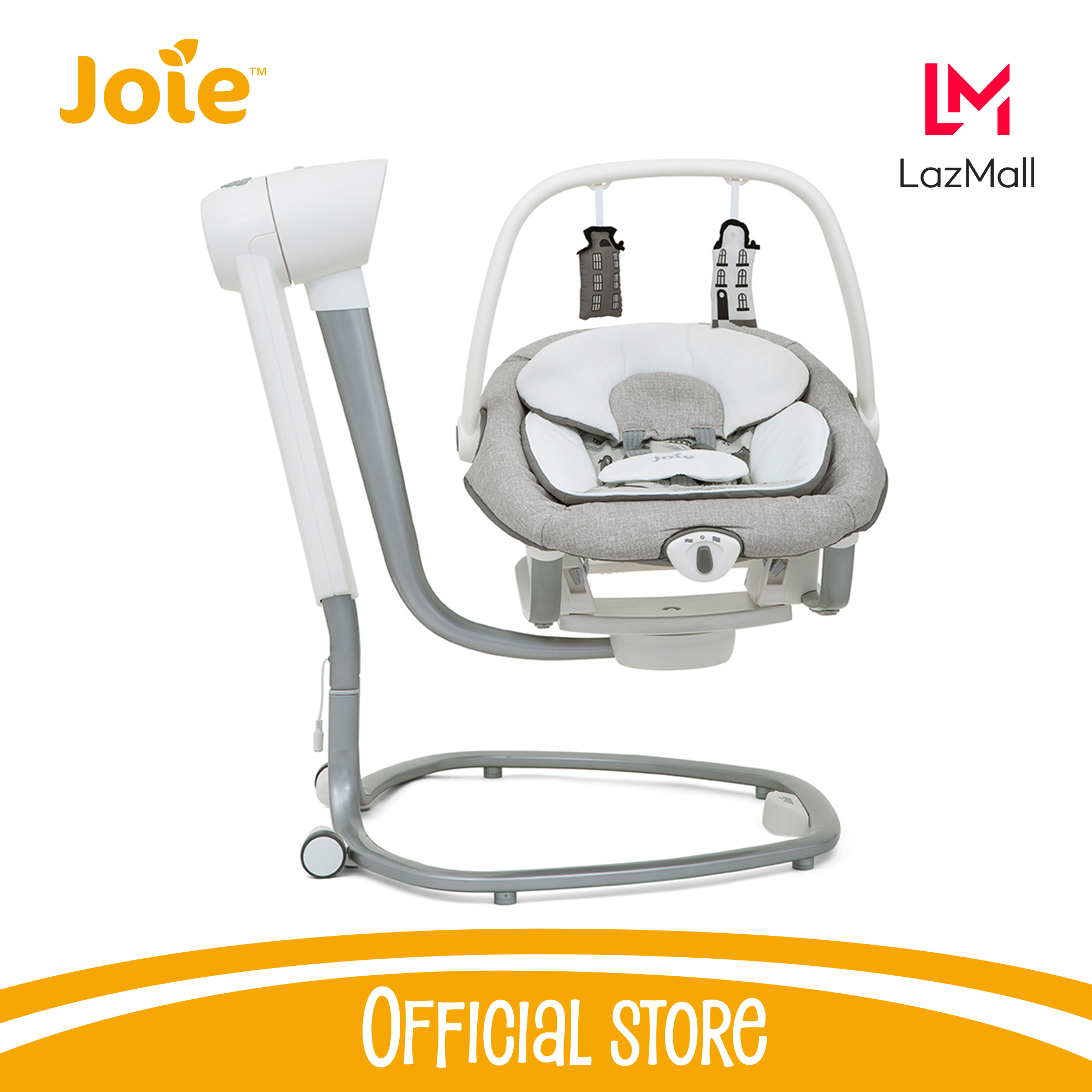 Nôi đưa trẻ em Joie Serina 2in1