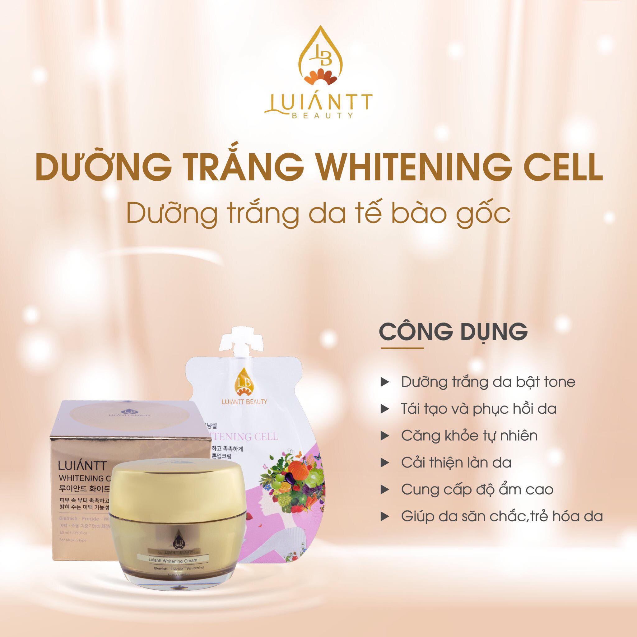 KEM DƯỠNG TRẮNG TẾ BÀO GỐC HÀN QUỐC