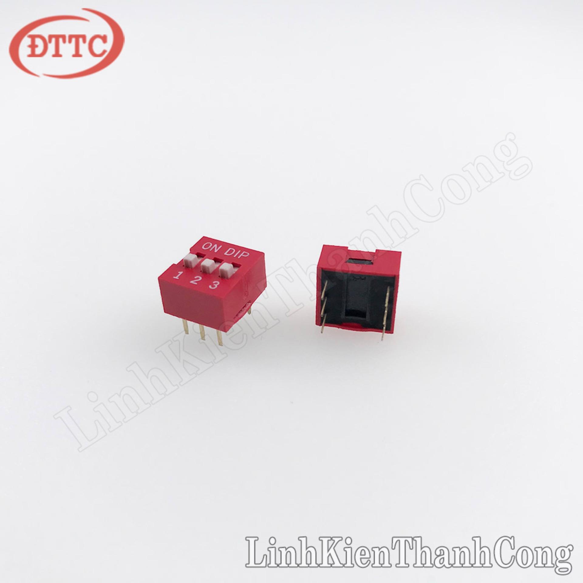 Công tắc bit 3p màu đỏ