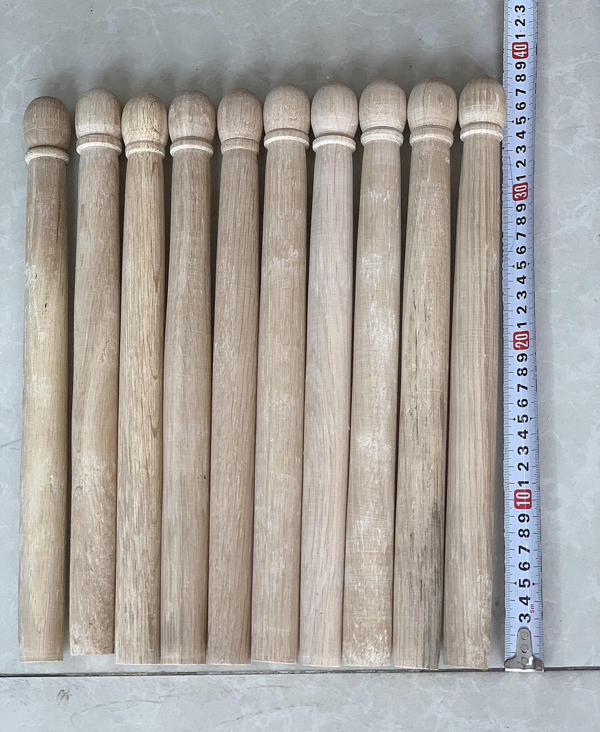 DÙI TRỐNG GỖ DÀI 40CM GỖ SỒI