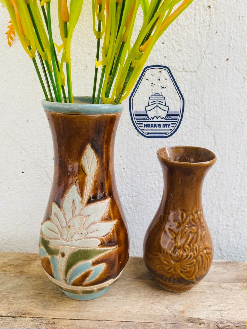 Bình hoa cổ xưa 14-17cm