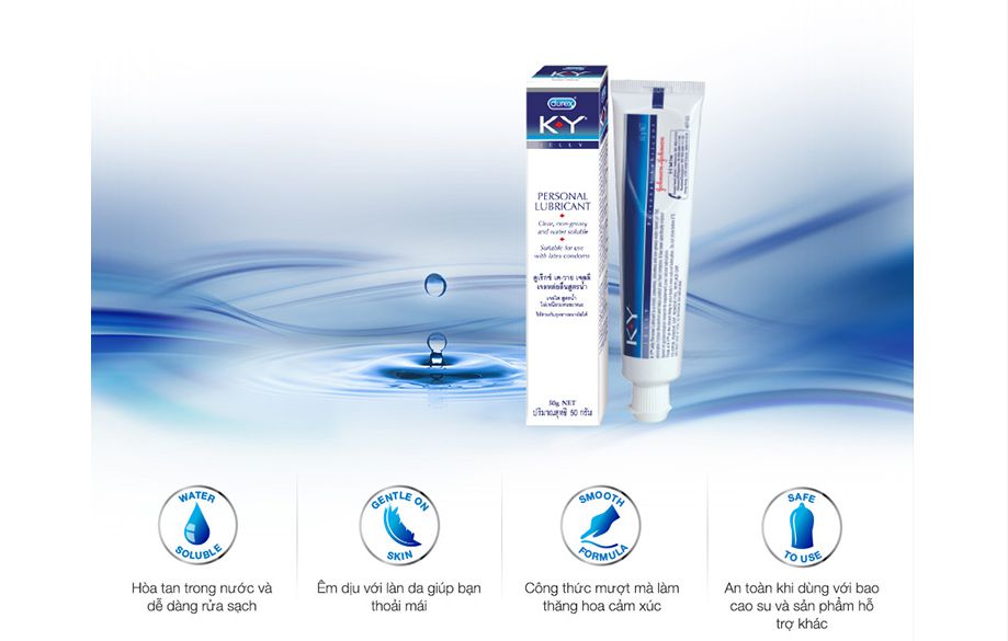 Gel bôi trơn Durex Ky - 50g