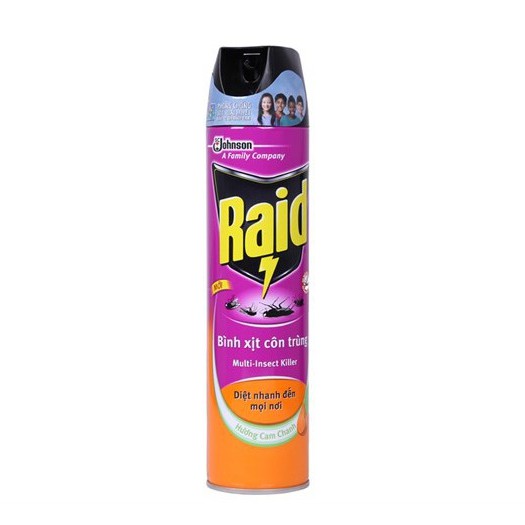 [HCM]Bình xịt côn trùng Raid hương cam chanh - 600ml cam kết hàng đúng mô tả chất lượng đảm bảo an toàn đến sức khỏe người sử dụng đa dạng mẫu mã màu sắc kích cỡ