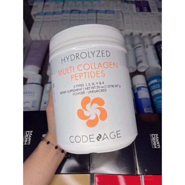 [HÀNG CÔNG TY] CodeAge Collagen Multi Collagen Peptides Đẹp Da Chống Lão Hoá