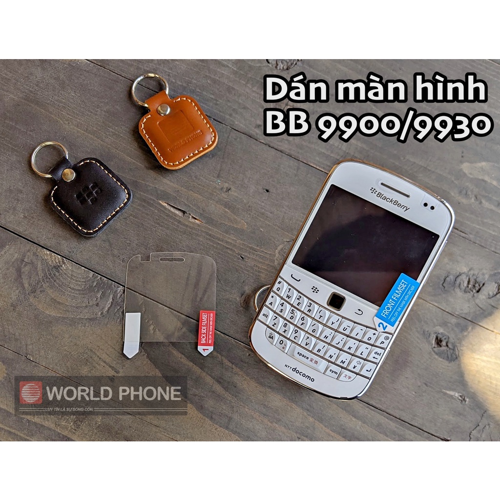 Combo 3 miếng dán màn hình BB 9900/ 9930 loại thường