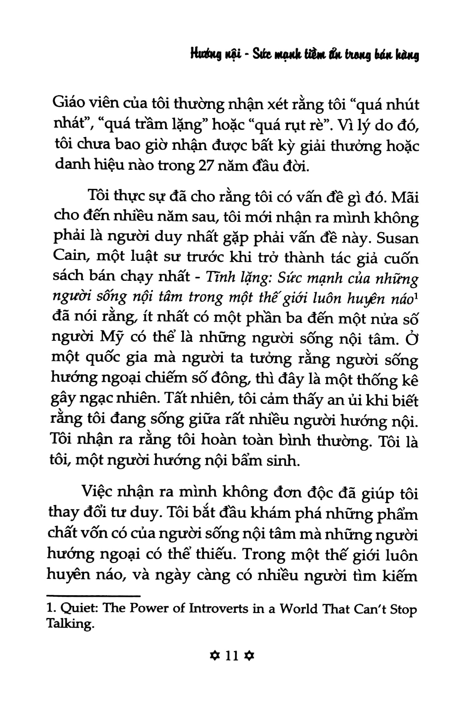 Sách: Hướng Nội - Sức Mạnh Tiềm ẩn Trong Bán Hàng