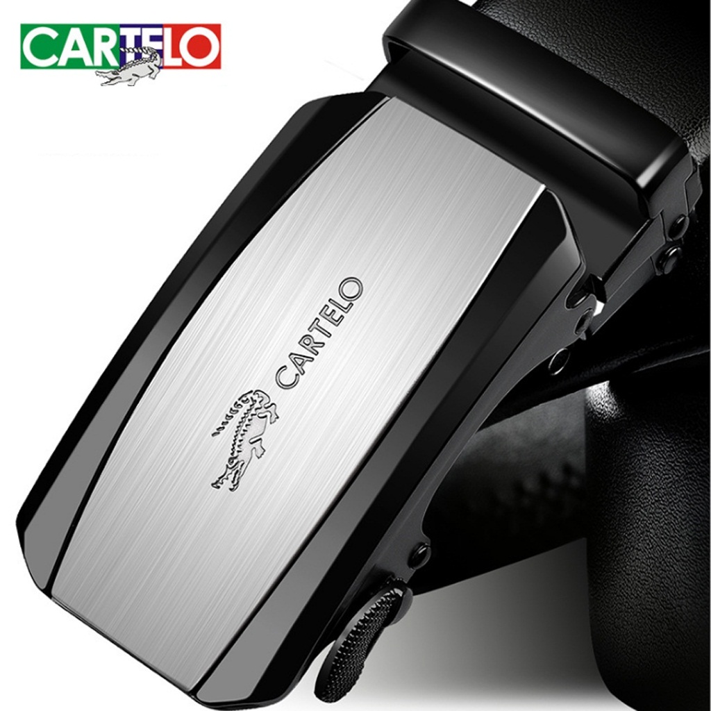 Thắt lưng da bò Cartelo cao cấp TL-111a