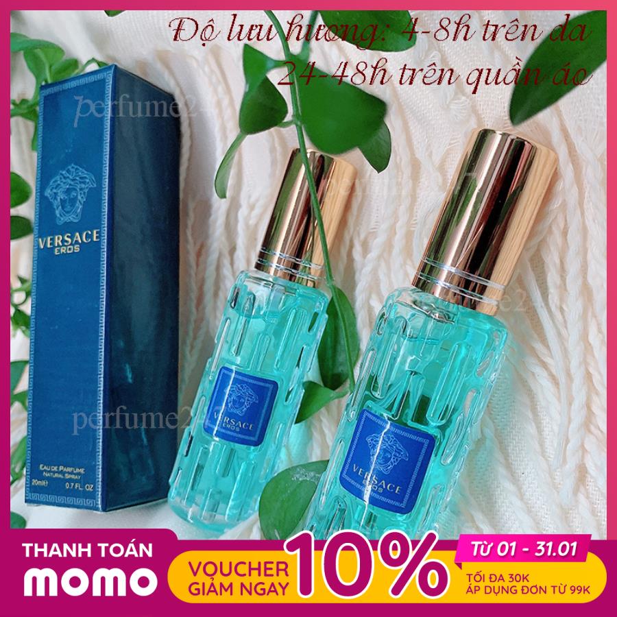 COMBO 2 CHAI NƯỚC HOA NAM VESACE EROS 20ML