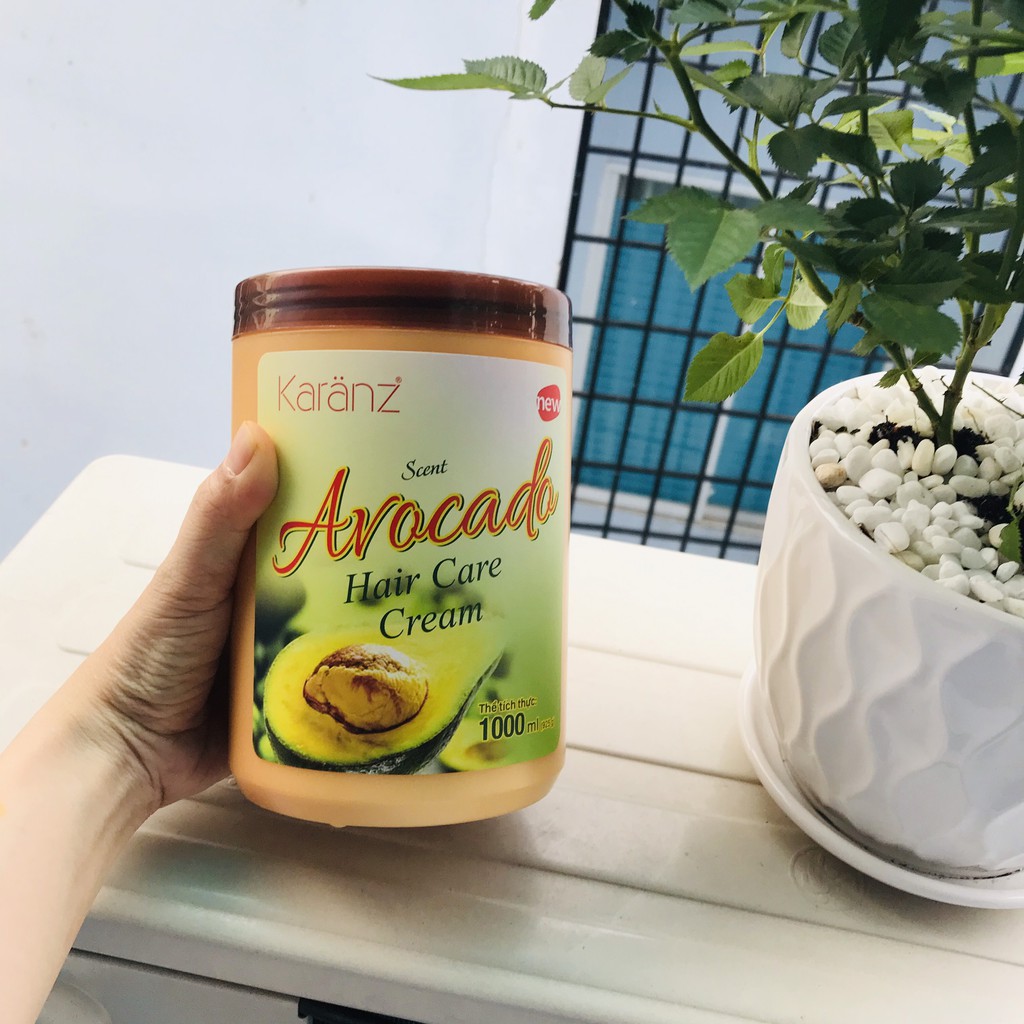 Hấp ủ mềm mượt hương Avocado Karanz 1000ml