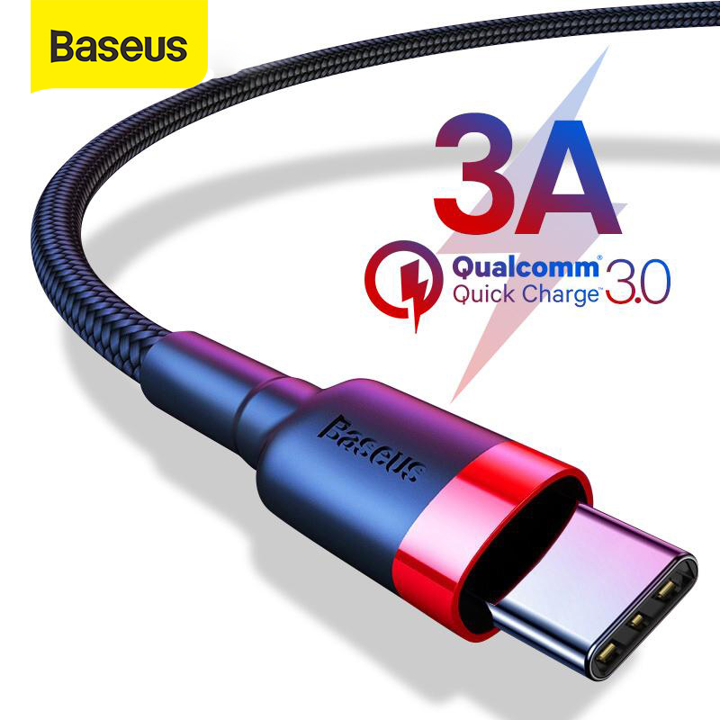 Cáp baseus kevlar usb type c hshop hshop365 1m aa