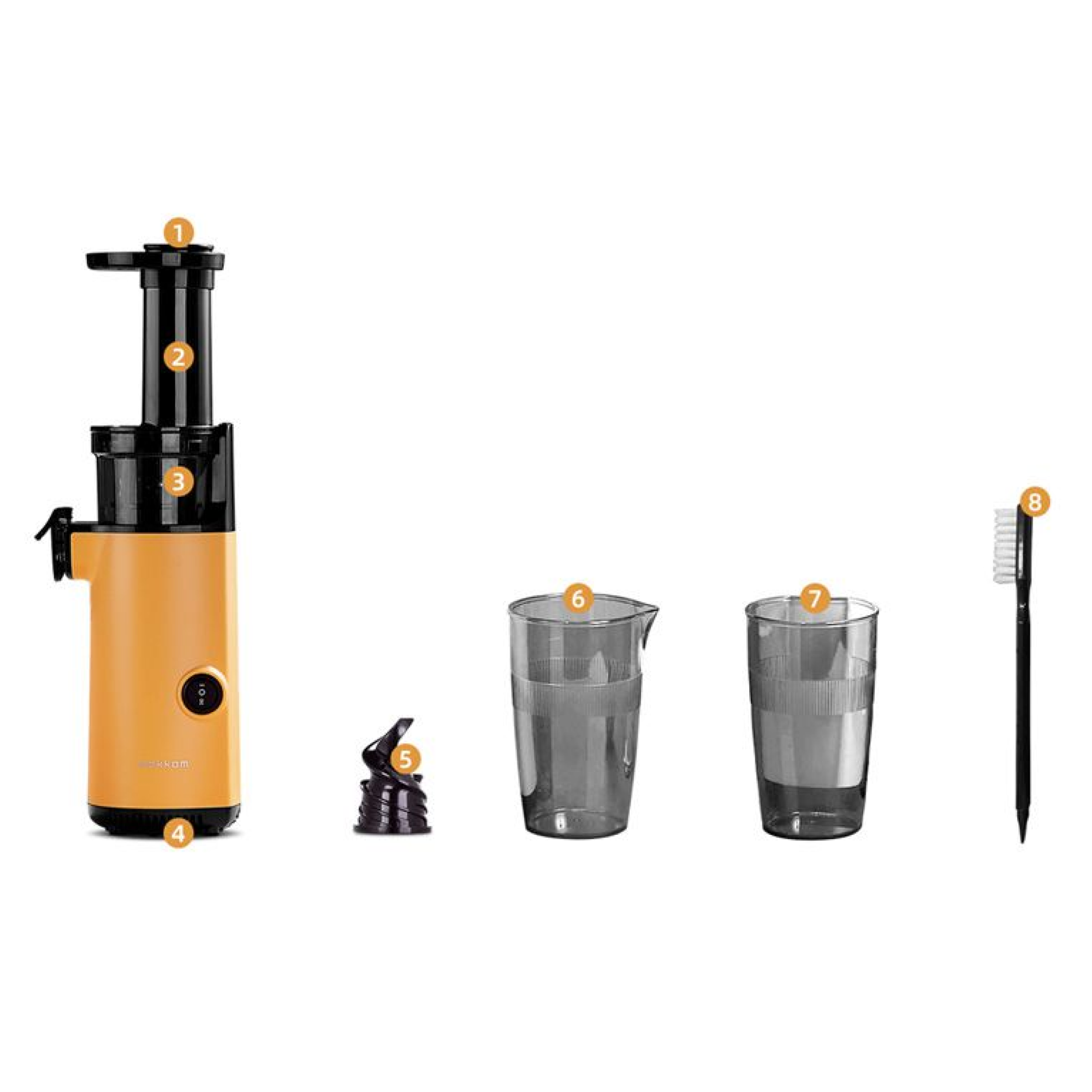 Máy ép chậm SnapBee SK-202VN 130 W - Xanh/ Vàng