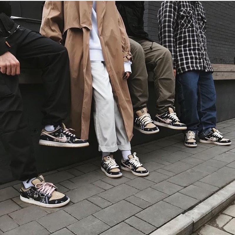 GIÀY SB.DUNK TRAVIS COT LAI AU [ FULL BOX + FREE SHIP ]