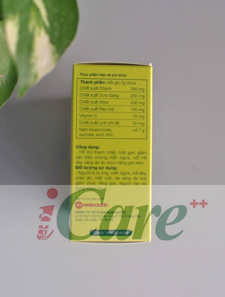 LIVE COOL - BỘT SỦI THANH NHIỆT GIẢI ĐỘC- ICARE