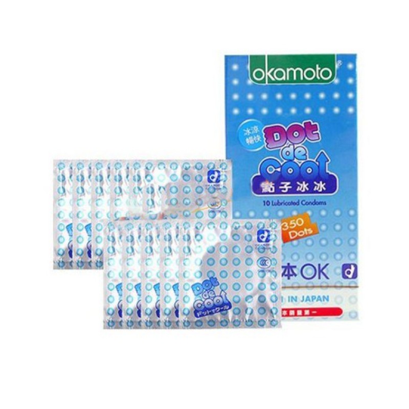 Bao cao su DOT DE COOL OKAMOTO – Hộp 10 Chiếc