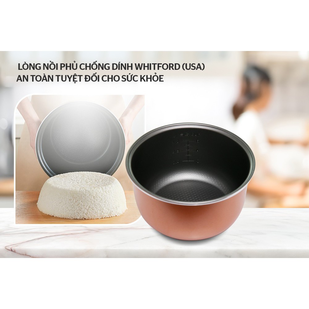 Nồi Cơm Điện 1.2L Sunhouse Shd8217W