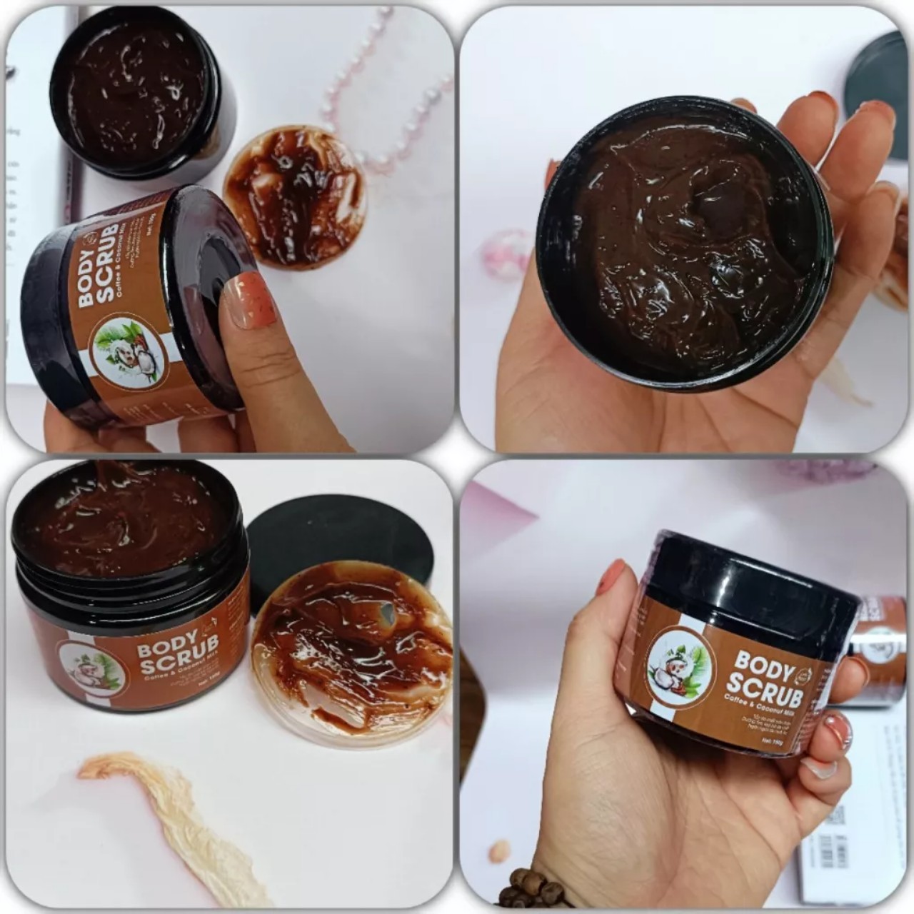 TẨY DA CHẾT TOÀN THÂN COFFE DỪA