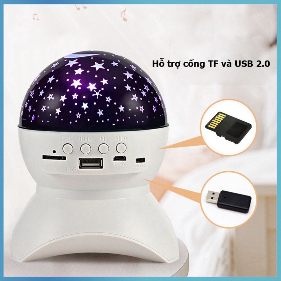 Loa Bluetooth mini Đổi màu loa bluetooth Đèn LED 7 màu âm thanh sắc nét