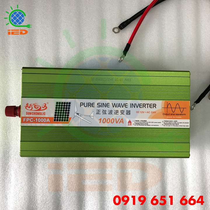 BIẾN TẦN SINE CHUẨN FPC-1000A 12V