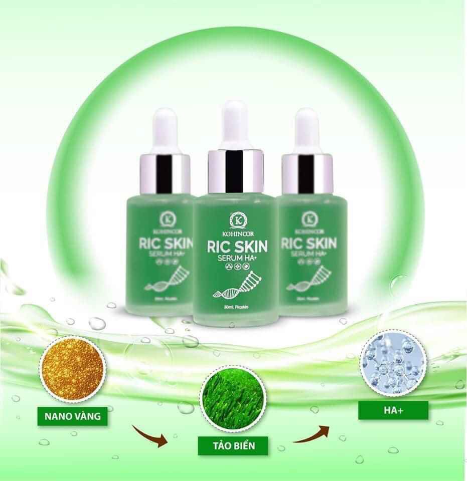 [HCM]Serum ric skin + son môi