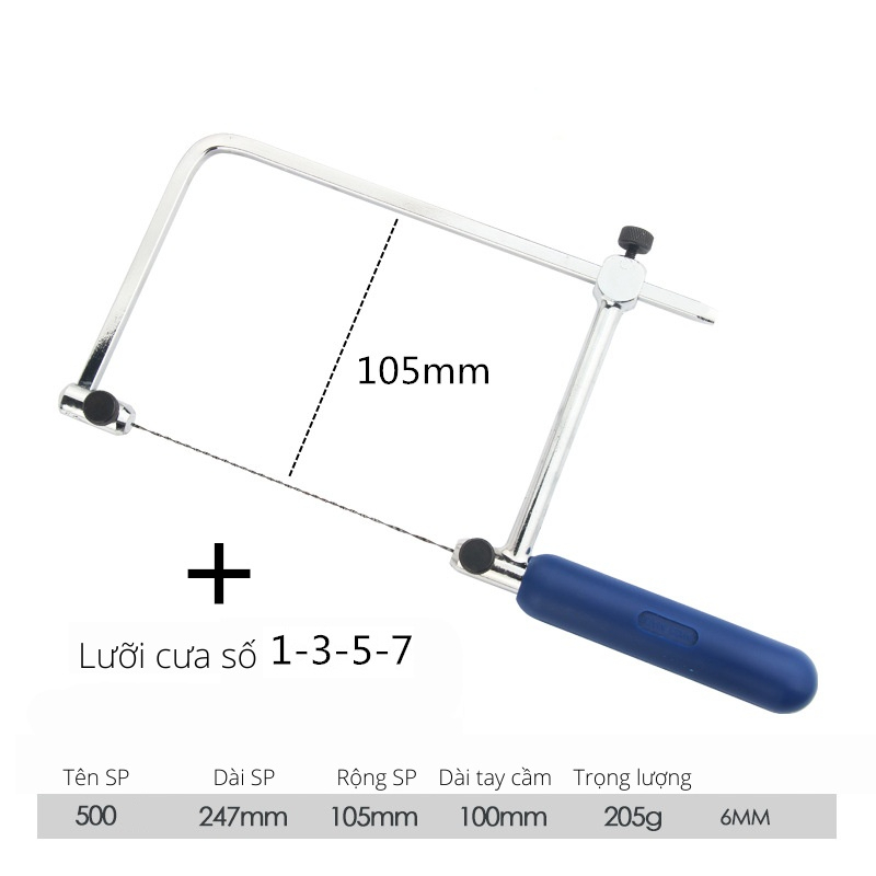 Cưa lọng cầm tay cưa hình chữ u abs500 cưa gỗ cưa mica cưa kim loại mỏng, cưa lọng chắc chắn, cưa mini, cưa lọng , máy cưa lọng cầm tay, cưa lọng giá rẻ bền chắc chắn
