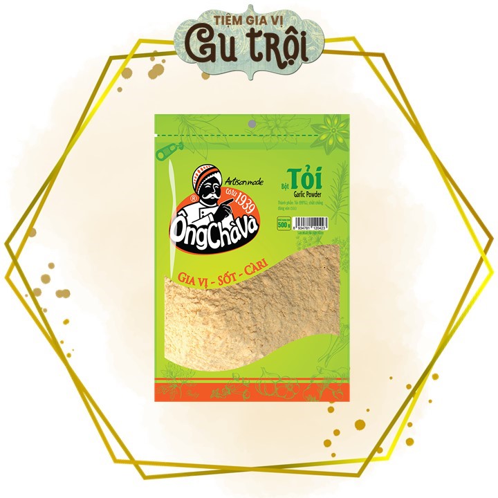 Bột tỏi Ông Chà Và  500gram (Túi)