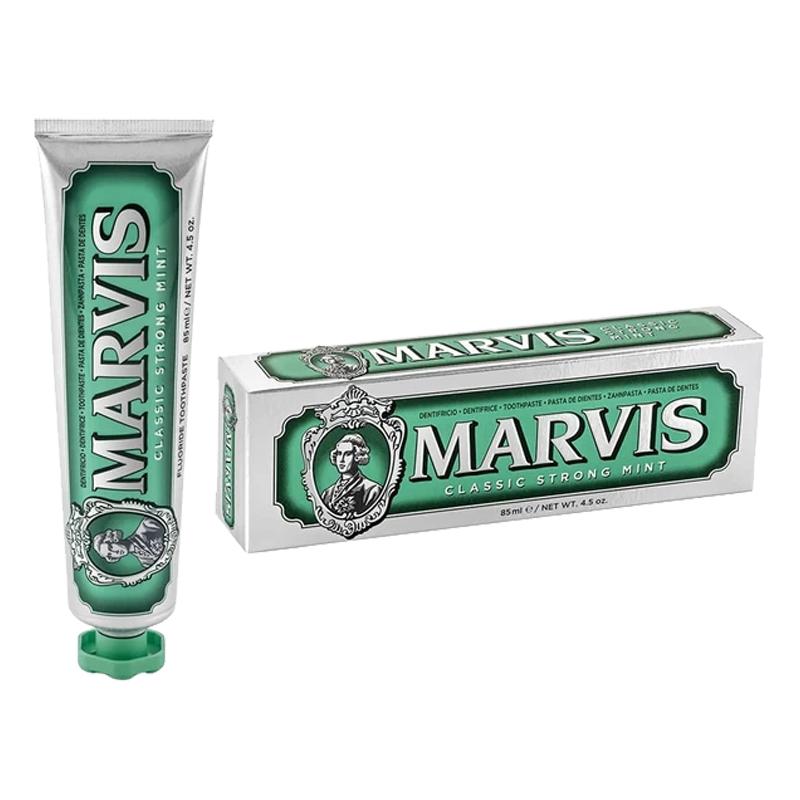 Kem Đánh Răng Marvis Classic Strong Mint - 85ml
