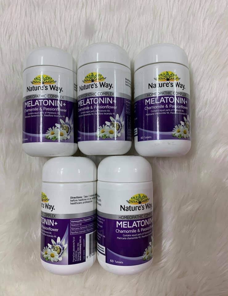 Melatonin Sleep nature way 60 tablets