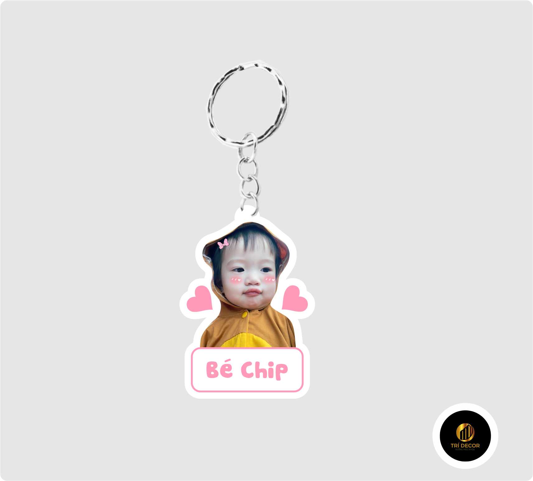Móc chìa khóa đáng yêu cho bé gái cực kì đáng yêu