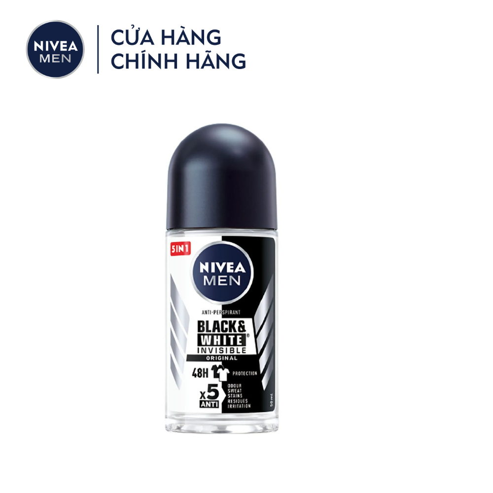 Bộ 6 Lăn Ngăn Mùi NIVEA MEN (50ml)