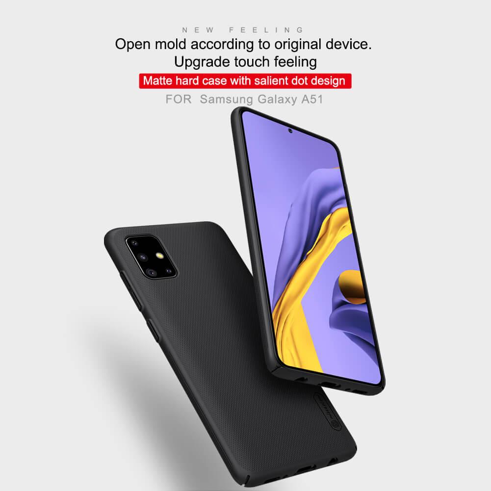 Ốp lưng cứng Nillkin cho Samsung Galaxy A51 (Đen)