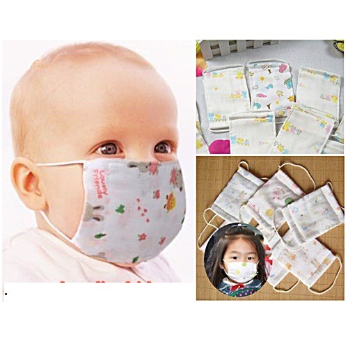 Set 10 Khẩu trang xô xuất Nhật cho bé