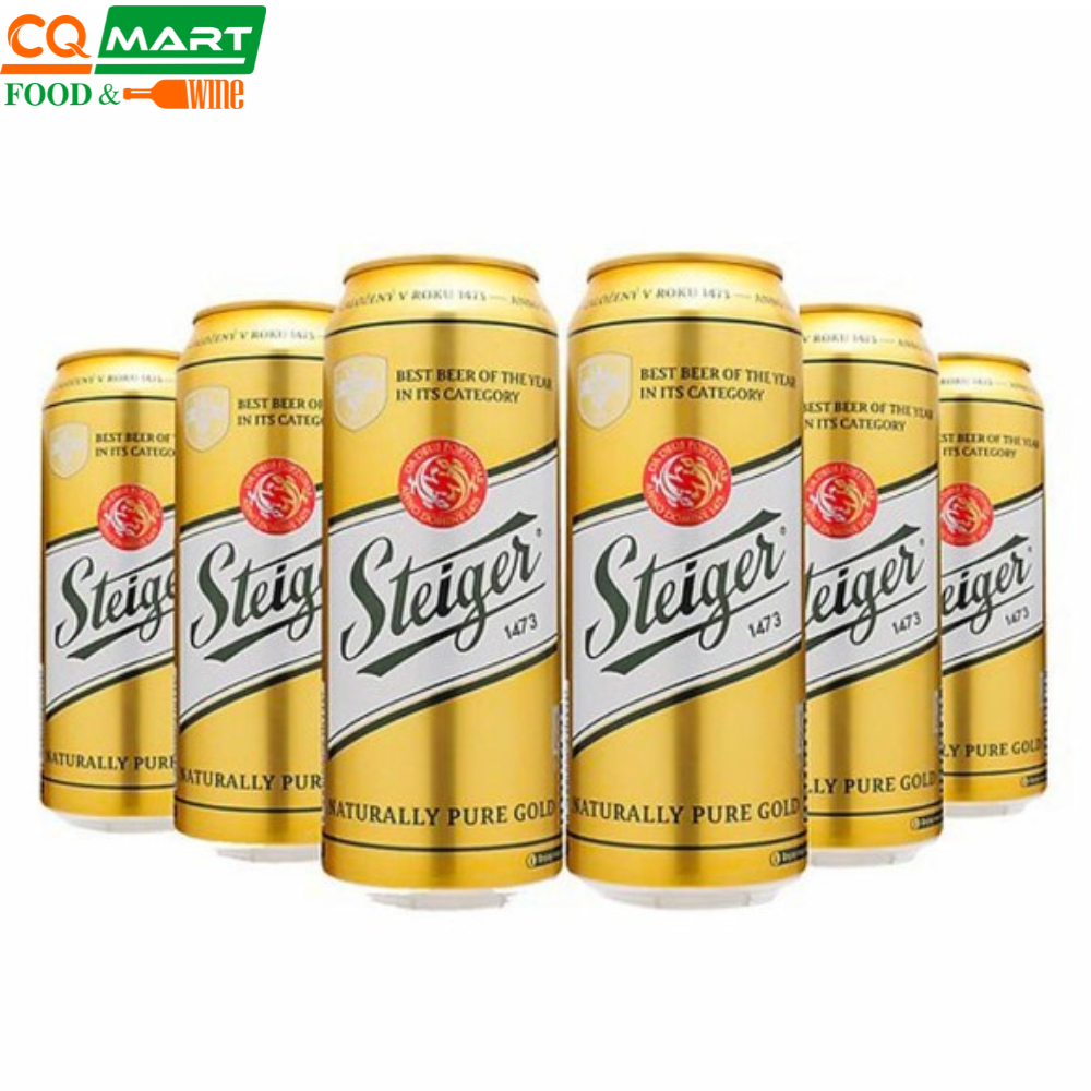 Bia Steiger Vàng 12% Lon 500ml